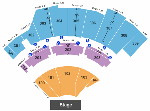 The Wharf Amphitheatre Wharf Amphitheatre Seating Chart