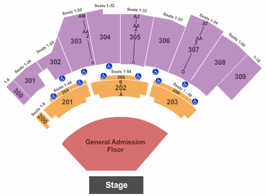 The Wharf Amphitheatre Wharf Amphitheatre Seating Chart